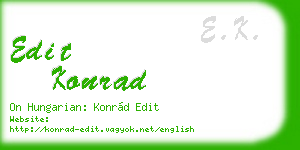edit konrad business card